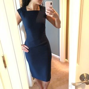 NWT Banana Republic Navy Sheath Dress